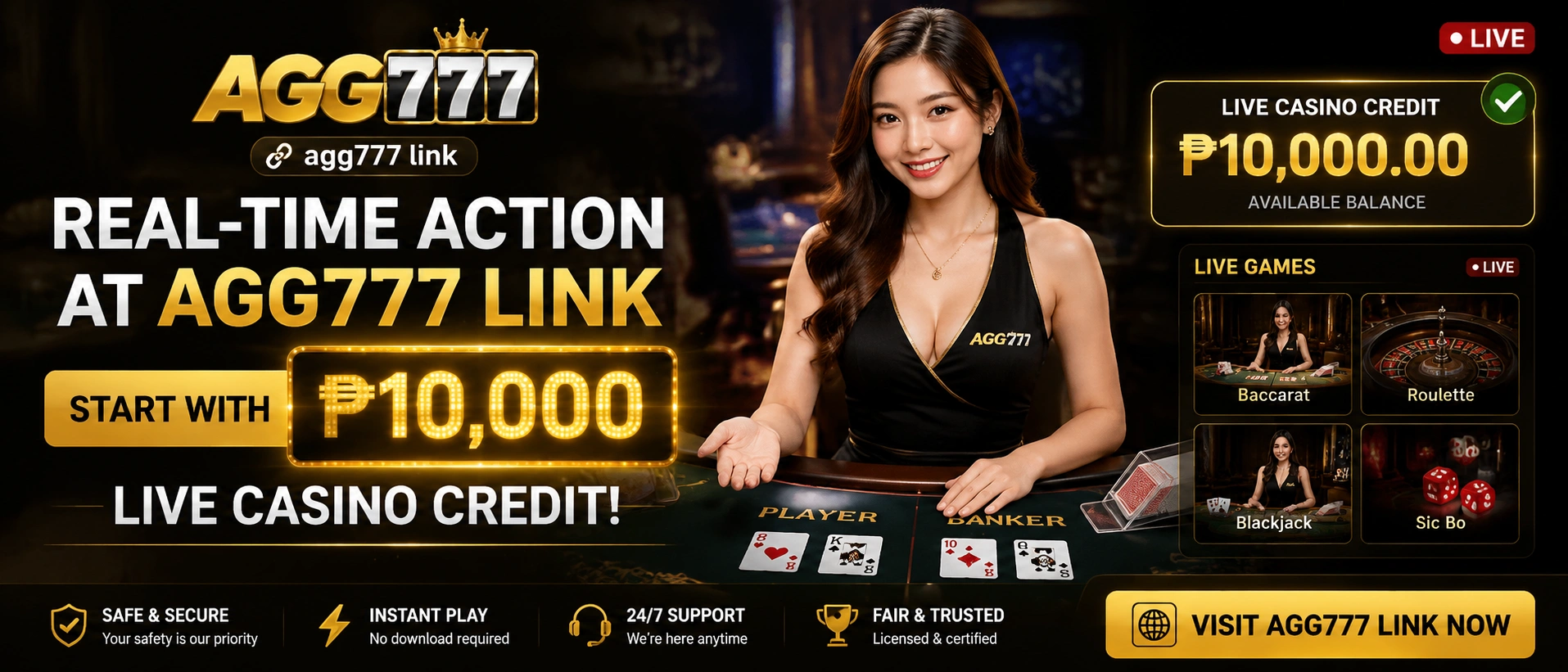 live baccarat table on mobile